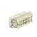 Connector: HDC | male | PIN: 2x16 | size 32 | contact insert | 600V | 16A image 4
