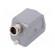 Enclosure: for HDC connectors | size 10 | Pitch: 57x27mm | for cable фото 1