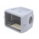 Enclosure: for HDC connectors | size 6 | Locking: for latch | M20 image 2