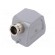 Enclosure: for HDC connectors | size 6 | Pitch: 44x27mm | for cable фото 1