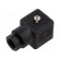 Connector: valve connector | plug | form A | 18mm | female | PIN: 3 | 210 фото 1