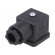 Connector: valve connector | plug | form A | 18mm | female | PIN: 4 | 3+PE image 1
