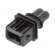 Connector: automotive | JPT | male | plug | for cable | PIN: 2 | black image 1