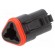 Connector: automotive | ML-XT | female | plug | for cable | PIN: 3 | black image 1