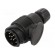Connector: automotive | plug | for cable | PIN: 13 | Type: short | 12VDC image 1