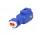 Connector: wire-wire | 560,E-Seal | male | plug | for cable | blue | IP67 image 6