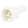 Connector: wire-wire | 570,E-Seal | plug | male | PIN: 2 | IP67 | white image 1