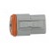 Connector: wire-wire | AT | plug | female | PIN: 3 | IP67 | Locking: latch image 3