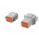 Connector: wire-wire | AT | male + female | plug | for cable | PIN: 8 image 6