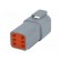 Connector: wire-wire | AT | male | plug | for cable | PIN: 6 | crimped image 6