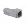 Connector: wire-wire | ATM | male | plug | for cable | PIN: 2 | grey | IP67 image 8