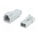 Connector: wire-wire | ATP | plug | male + female | Size: 12 | PIN: 2 paveikslėlis 2