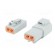 Connector: wire-wire | ATP | plug | male + female | Size: 12 | PIN: 2 paveikslėlis 6
