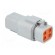 Connector: wire-wire | ATP | plug | male + female | Size: 12 | PIN: 4 paveikslėlis 4