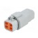 Connector: wire-wire | ATP | plug | male + female | Size: 12 | PIN: 4 paveikslėlis 6