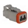Connector: wire-wire | DT | female | plug | for cable | PIN: 2 | grey | IP68 фото 8