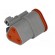 Connector: wire-wire | DT | female | plug | for cable | PIN: 3 | grey | IP68 фото 6