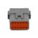 Connector: wire-wire | DT | male | plug | for cable | PIN: 12 | crimped image 5