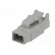 Connector: wire-wire | DTM | female | plug | for cable | PIN: 2 | crimped image 2