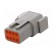 Connector: wire-wire | DTM | male | plug | for cable | PIN: 8 | grey | IP68 image 6