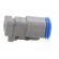 Connector: wire-wire | PX0 | female | plug | for cable | PIN: 2 | grey paveikslėlis 7