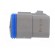 Connector: wire-wire | PX0 | female | plug | for cable | PIN: 3 | grey paveikslėlis 3