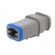 Connector: wire-wire | PX0 | female | plug | for cable | PIN: 4 | grey image 2