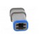 Connector: wire-wire | PX0 | female | plug | for cable | PIN: 4 | grey image 9