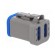 Connector: wire-wire | PX0 | female | plug | for cable | PIN: 6 | grey image 4