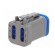 Connector: wire-wire | PX0 | female | plug | for cable | PIN: 6 | grey image 6