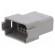 Connector: wire-wire | PX0 | male | plug | for cable | PIN: 12 | grey | IP68 image 1