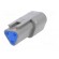 Connector: wire-wire | PX0 | male | plug | for cable | PIN: 3 | grey | IP68 paveikslėlis 6
