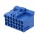 Connector: automotive | JPT | female | plug | for cable | PIN: 21 | blue image 1