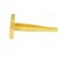 Tool: for  removal | yellow | 12AWG | Application: contacts image 7