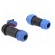 Connector: circular | male + female | PIN: 12 | 3A | IP67 | 500V image 4