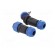 Connector: circular | male + female | PIN: 2 | 3A | IP67 | 500V image 4