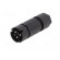 Connector: circular | plug | RST | male | PIN: 3 | silver plated | 8A | 250V paveikslėlis 2