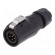 Plug | Connector: circular | size 12 | 02 | male | PIN: 6 | with latch image 1
