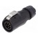 Plug | Connector: circular | size 12 | 02 | male | PIN: 6 | with latch paveikslėlis 1