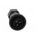 Plug | Connector: circular | size D | male | PIN: 3 | gold-plated | 20A image 9