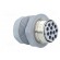Connector: DIN 43651 | socket | NR | male | PIN: 12 | w/o contacts | 5A image 4
