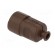 Connector: AC supply | female | socket | 2P+PE | 230VAC | 16A | brown image 4