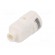 Connector: AC supply | female | socket | 2P+PE | 230VAC | 16A | white image 6