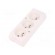 Connector: AC supply | female | splitter | 2P+PE | 250VAC | 16A | white image 1