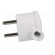Connector: AC supply | male | plug | 2P | 230VAC | 16A | Type: round,MINI paveikslėlis 3