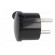 Connector: AC supply | male | plug | 2P | 230VAC | 16A | Type: MINI,round image 7
