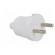 Connector: AC supply | male | plug | 2P | 230VAC | 16A | Type: round | white фото 8