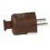 Connector: AC supply | male | plug | 2P+PE | 230VAC | 16A | brown | PIN: 3 paveikslėlis 7