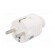 Connector: AC supply | male | plug | 2P+PE | 230VAC | 16A | white | PIN: 3 paveikslėlis 2