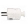 Connector: AC supply | male | plug | 2P+PE | 230VAC | 16A | white | PIN: 3 paveikslėlis 3